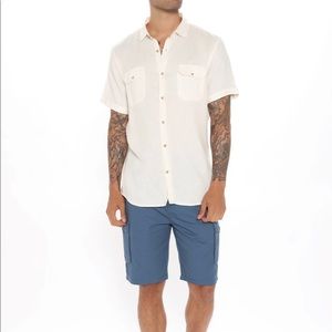 Linen short sleeve shirt